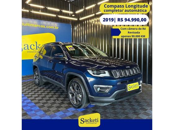 JEEP COMPASS 2.0 16V FLEX LONGITUDE AUTOMÁTICO
